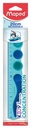 Règle Maped Kidy Learn Concentration 20cm bleu