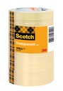 Plakband Scotch 508 15mmx66m transparant 10 rollen