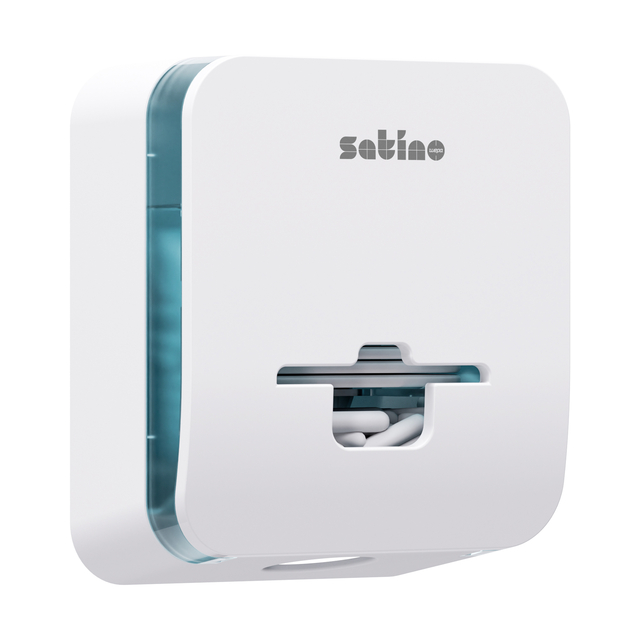 Dameshygiënedispenser Satino FC1 Hyginity FemCare wit 333442