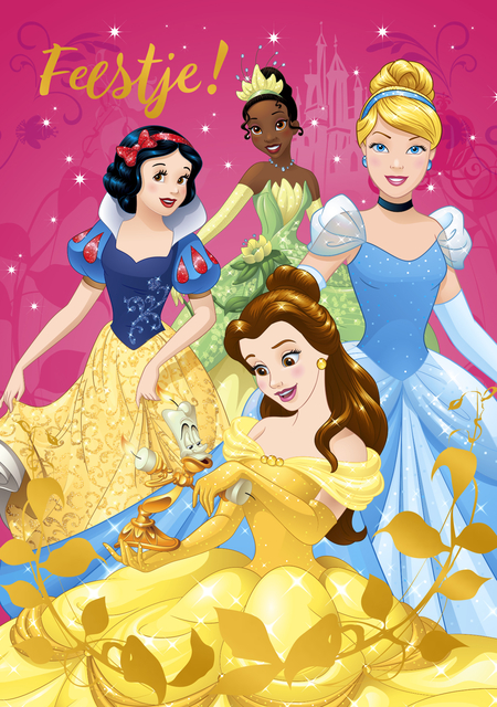 Invitation GirlsDisney Princess (NL)