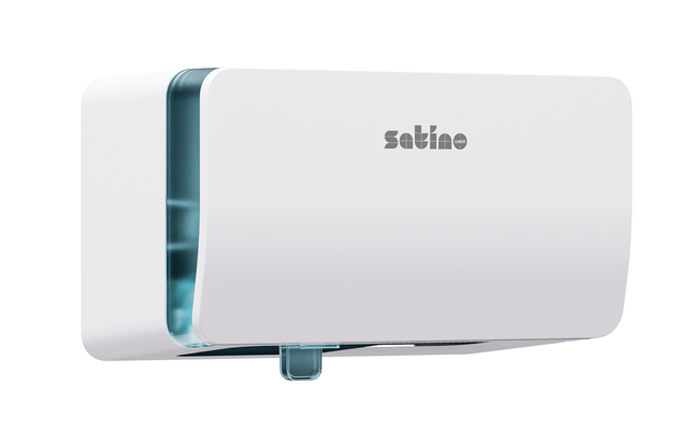Toiletpapierdispenser Satino MT1 Hyginity duo wit 333426