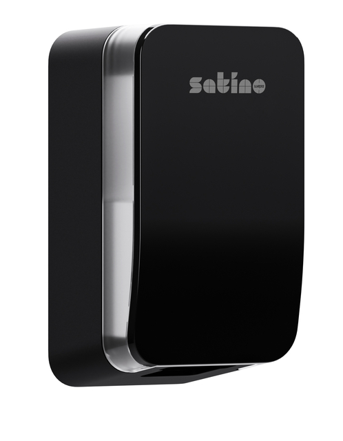 Distributeur savon Satino SF2 Hyginity Clean&Care Sensor 500ml noir 333433