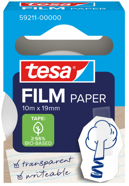 Ruban adhésif tesafilm papier 19mmx10m