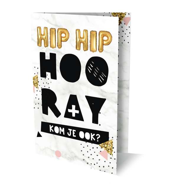 Hooray uitnodiging PK 889 Interstat