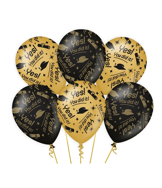 Ballons Classy Party "Yes! You dit it!"