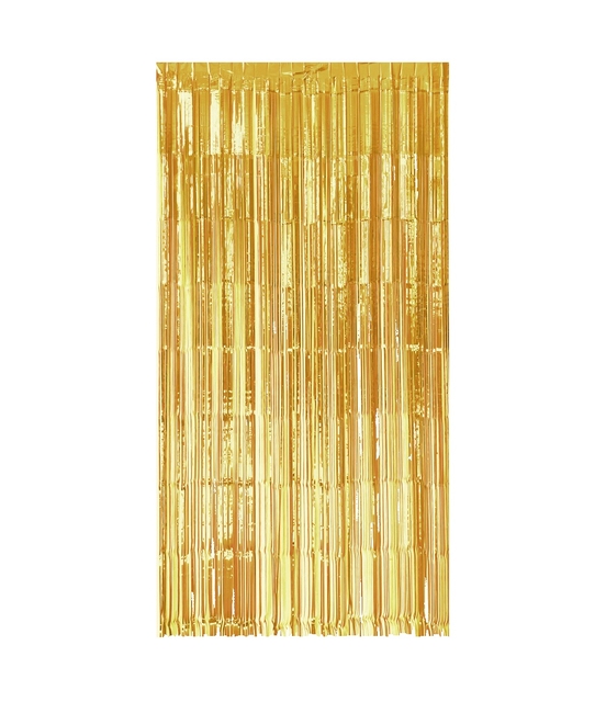 Rideau Party Curtain Gold
