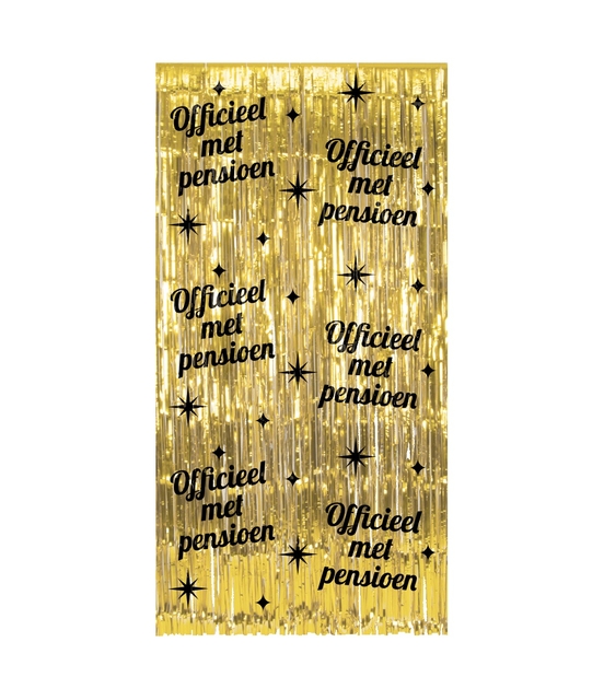 Rideau Party Curtain "Pensioen"