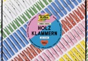 Wasknijpers Folia jumbo 500gram assorti