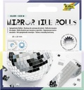 Mosaïque miroir Folia Silver autocollante 10x10mm