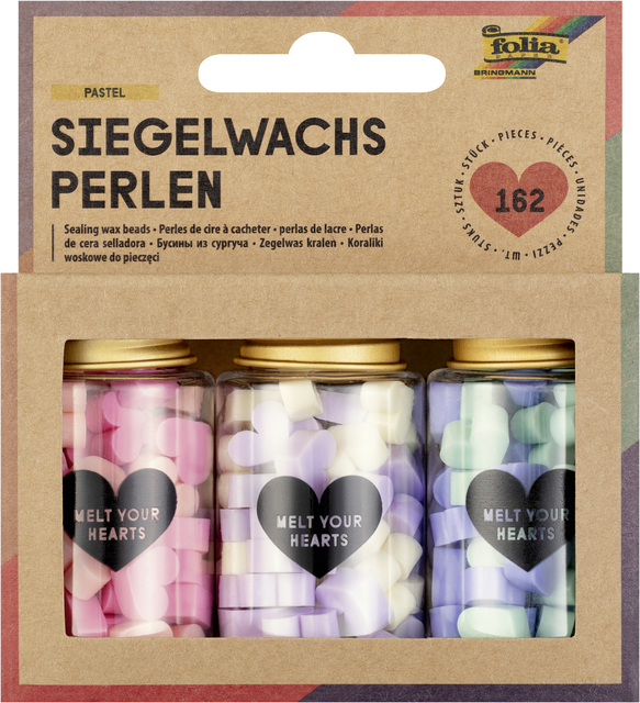 Perle de cire à cacheter Folia Pastel