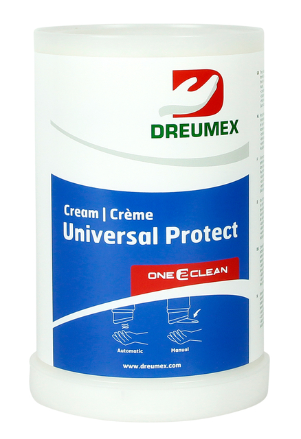 Handcrème Dreumex Universal Protect vulling One2clean 1500ml