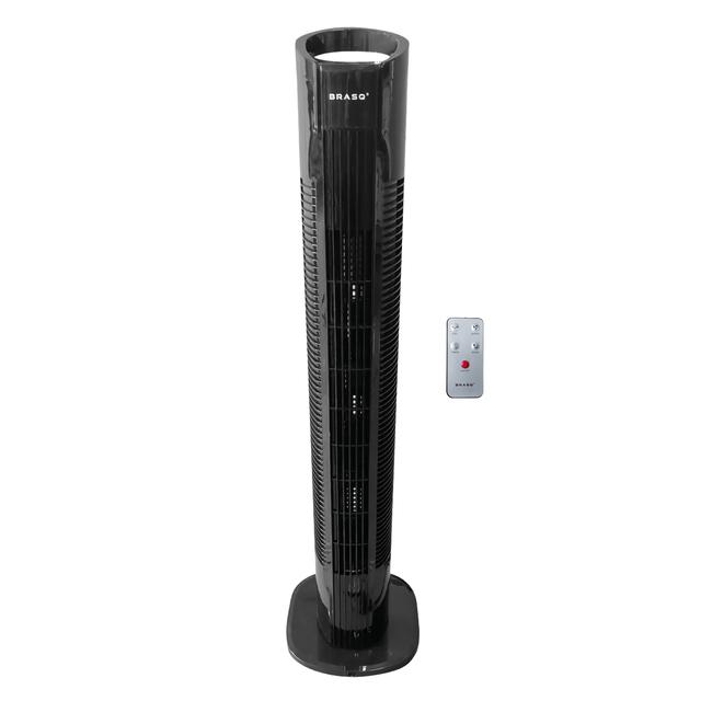 Torenventilator BRASQ F500 H79cm zwart