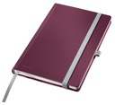 Carnet de notes Leitz Style A5 ligné 160 pages 100g rouge