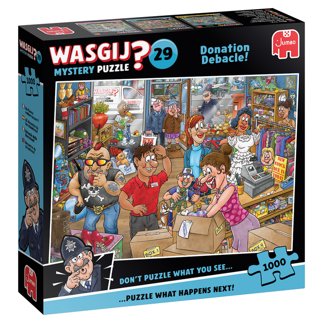 Puzzle Wasgij Mystery 29 Donation Debacle! 1000 pièces