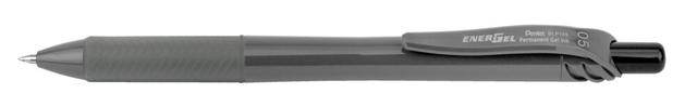 Roller gel Pentel BLP105 EnerGel permanent Ultra Fin noir