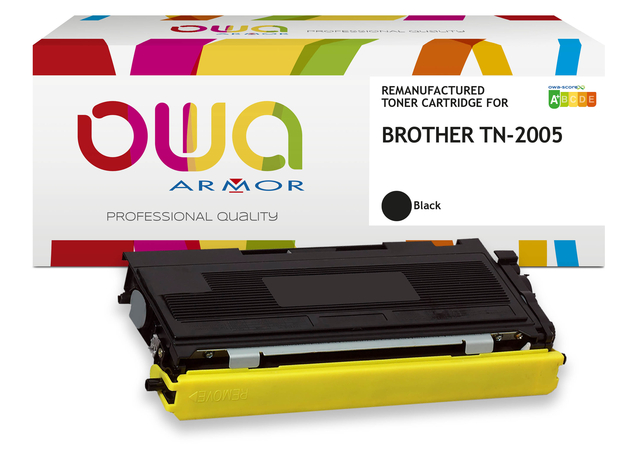Cartouche toner OWA alternative pour Brother TN-2005 noir jumbo