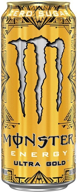 Energiedrank Monster ultra gold suikervrij blik 500ml