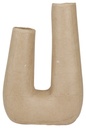 Figuur Décopatch dubbele vaas 16.5x7x25cm