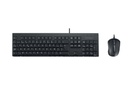 Clavier AZERTY + souris Kensington EQ KM100 filaire