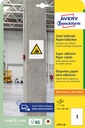 Etiquette Avery Zweckform L7877-20 210x297mm 20 étiquettes