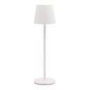 Lampe de table Securit Feline LED rechargeable dimmable blanc