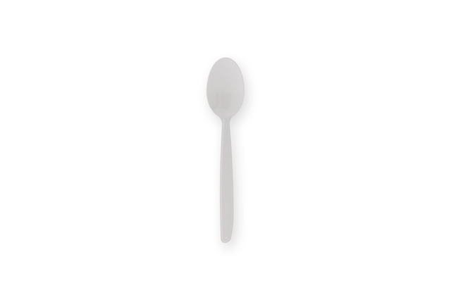 Lepel IEZZY herbruikbaar PP 185mm 50 stuks wit