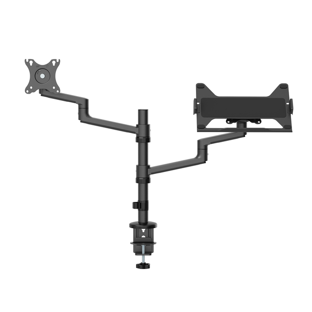 Monitorarm + laptophouder Neomounts NEXT DS20 17-27'' zwart