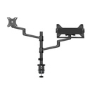 Support écran + ordinateur portable Neomount NEXT DS20 17-27'' noir