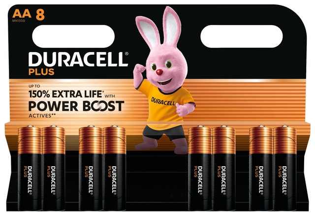 Pile Duracell Plus PowerBoost 8x AA