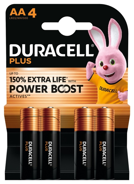 Pile Duracell Plus PowerBoost 4x AA