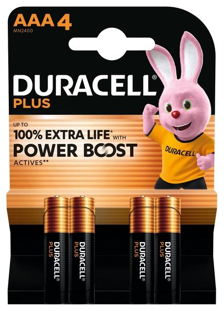 Pile Duracell Plus PowerBoost 4x AAA