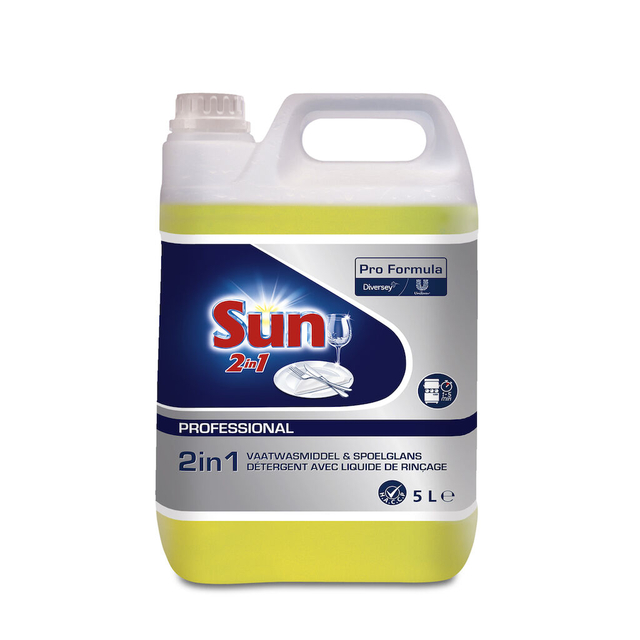 Liquide lave-vaisselle Sun Pro Formula  2-en-1 5L