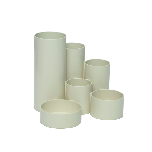 Organisateur de bureau MAULtubo 6 compartiments Ø150x125mm blanc