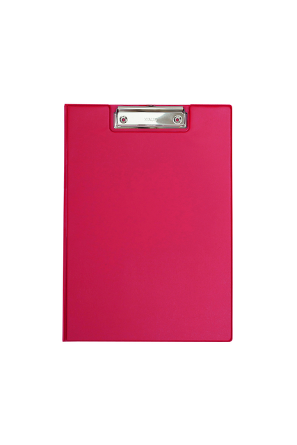 Porte-bloc à rabat MAUL A4 portrait PVC avec boucle stylo rouge