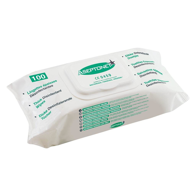 Lingette désinfectante Aseptonet 100 pièces