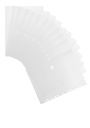 Enveloptas Djois Color Collection A4 horizontaal geperforeerd transp