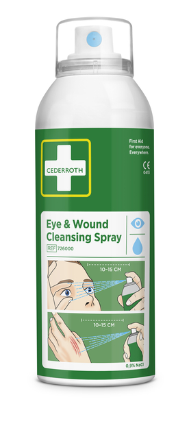 Spray nettoyant Yeux et Plaies Cederroth 150ml