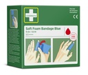 Pansement autoadhésif Cederroth Soft Foam bleu 6cmx4,5m
