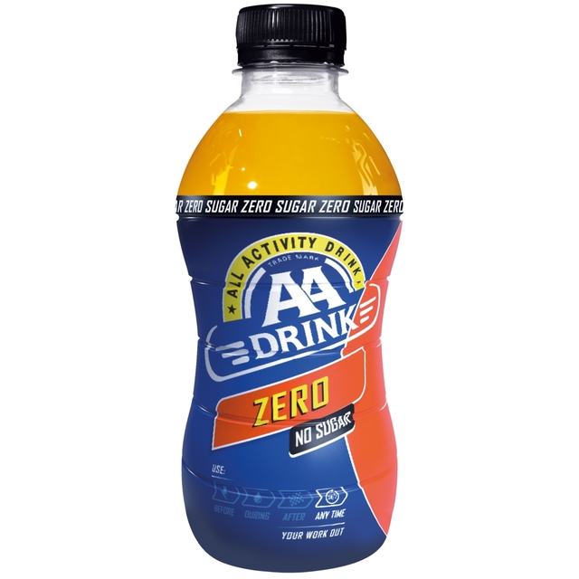Boisson AA Drink Zero sans sucre bouteille PET 330ml