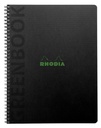 Notitieboek Rhodia Greenbook recycled A5+ lijn 160 pagina's 90gr sc
