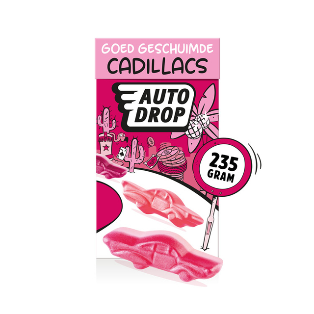 Autodrop geschuimde Cadillacs pak 235gr