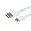Câble de charge Green Mouse USB-A vers USB-C Data Wowen 1m