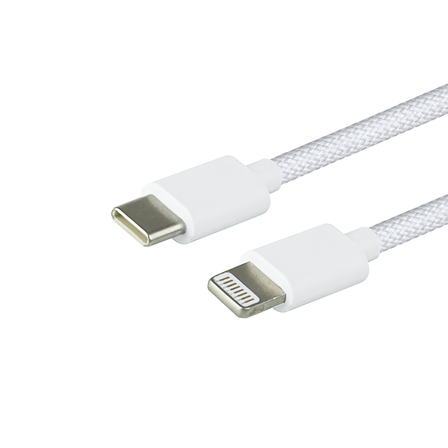Kabel Green Mouse USB-C to Lightning data Woven 2m
