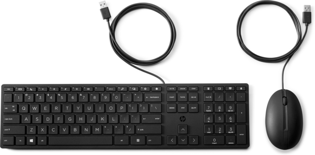Clavier + souris HP 320MK filaire