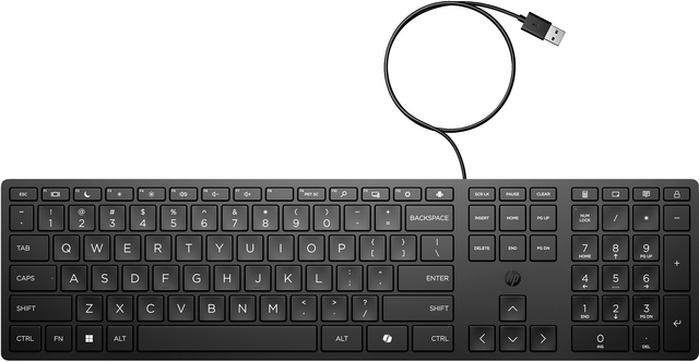 Clavier HP 320K filaire qwerty