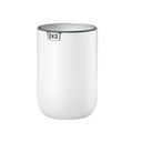 Afvalbak EKO Fandy 2 tafelmodel met swingdeksel 2,2 liter wit