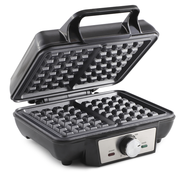 Gaufrier Tomado pour 2 gaufres noir