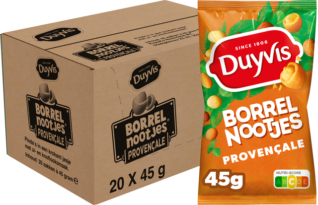 Duyvis Borrelnoot Provencale sachet 45g