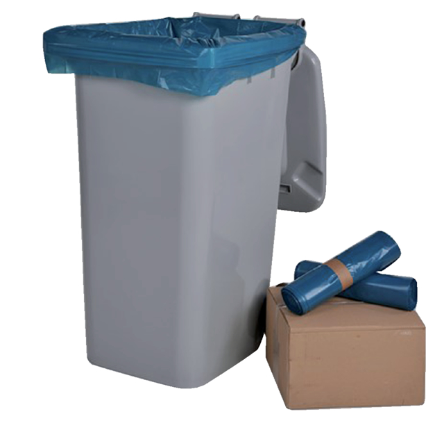 Afvalzak container Cleaninq 140x125cm 12micron 120liter 30stuks