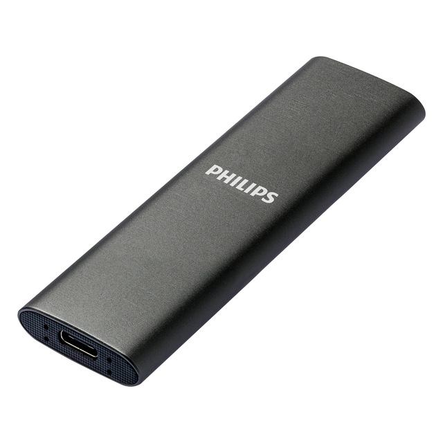 Disque dur externe SSD Philips 500Go Ultra Speed Space gris